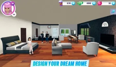 virtual sim story mod apk 3 400x231